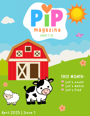 Pip Magazine  April 2025  Issue 1 Cover