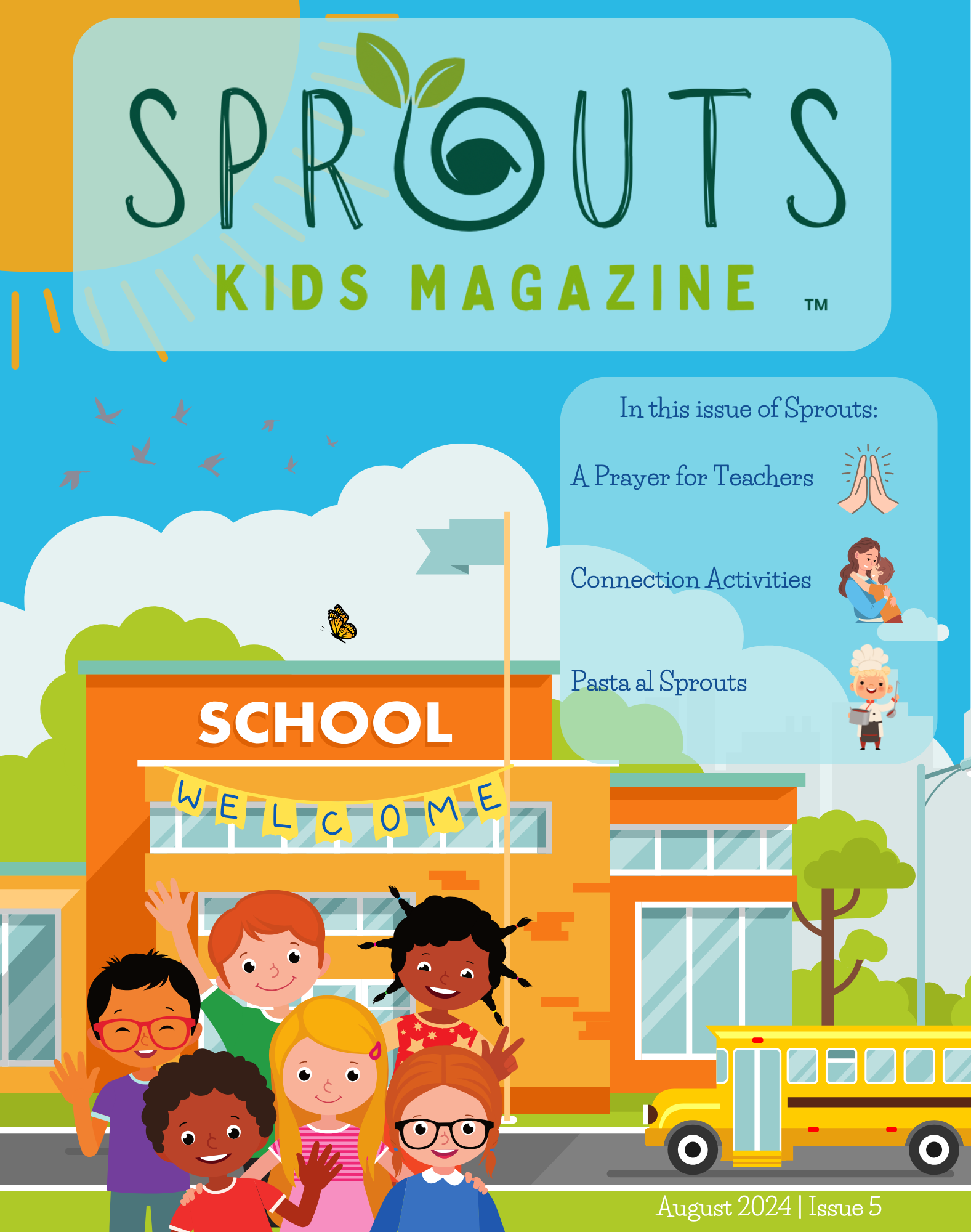 Sprouts Kids Magazine Cover