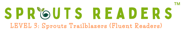 Sprouts Readers Level 3 Logo