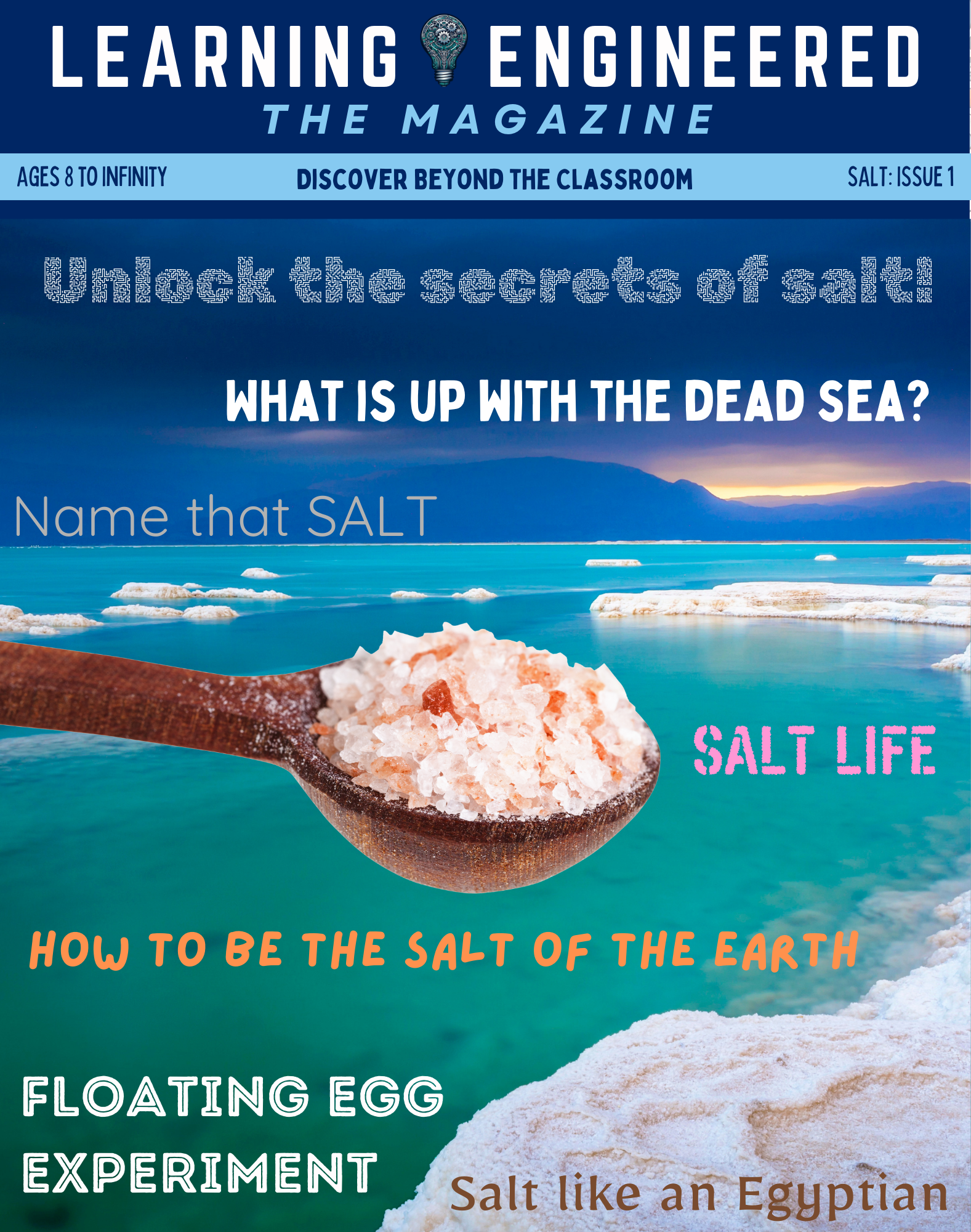 Learning Engineered: The Magazine-SALT Edition (Front Cover)